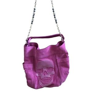 Exquisite Philipp Plein Fuchsia Bag